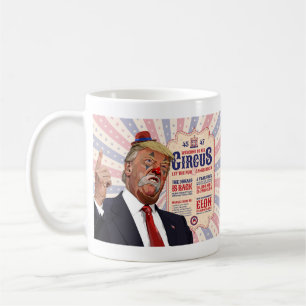 Mug Trump's Clown Show Circus - Design Poster vintage