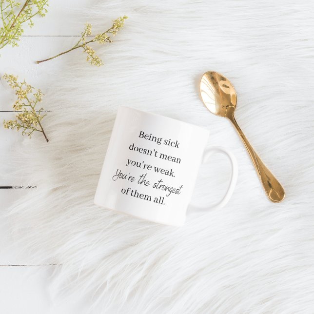 Mug Tu es le plus fort d'entre eux (Créateur téléchargé)