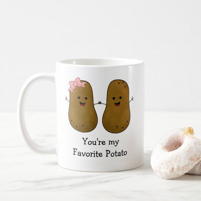 Mug Tu es ma pomme de terre (Avec donut)