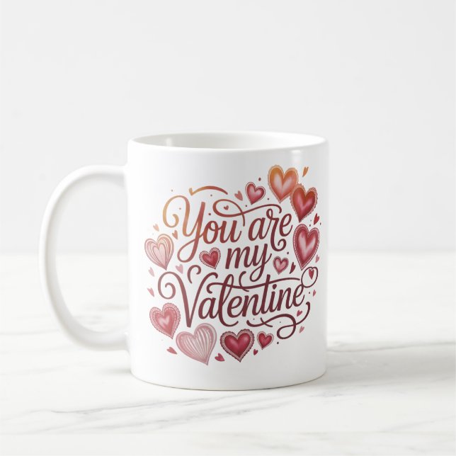 Mug Tu es mon valentin (Gauche)