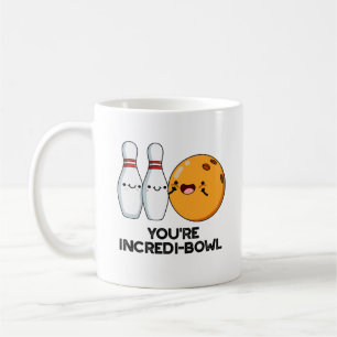 Mug Tu es un jeu de quilles amusant dans un bol de gla