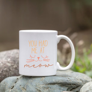 Mug Tu M'As Eu À Meow, Mignon Amoureux des chats