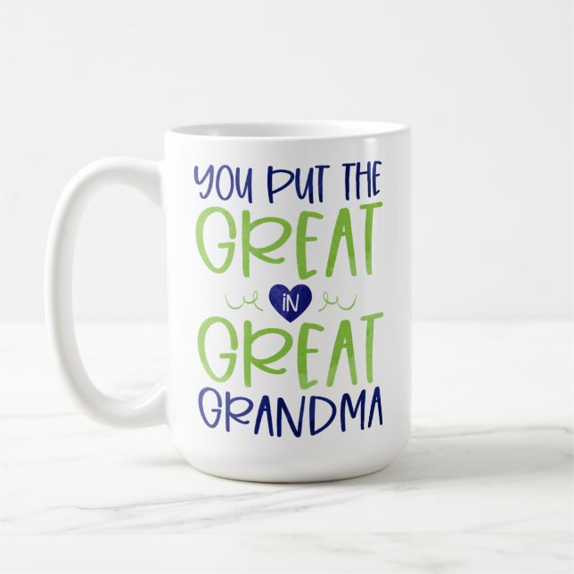 Mug Tu mets le grand dans la grande mamie (Gauche)