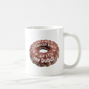 Mug Tu peux embrasser ma blague de gâteau drôle de bun