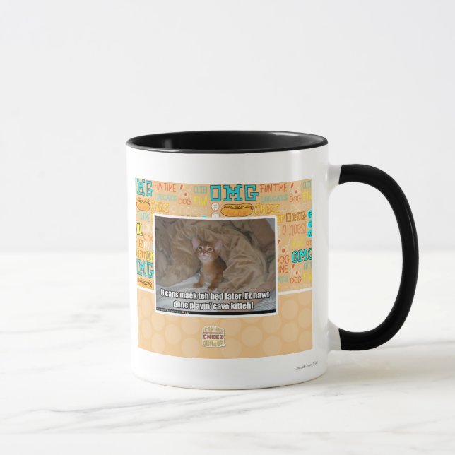 Mug Tu peux faire le lit plus tard. (Droite)