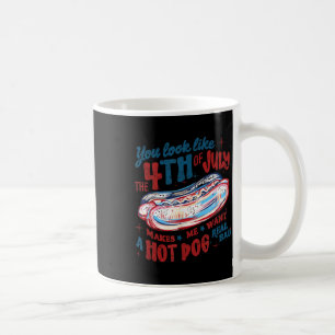 Mug Tu Ressembles Au Hotdog Du 4 Juillet 