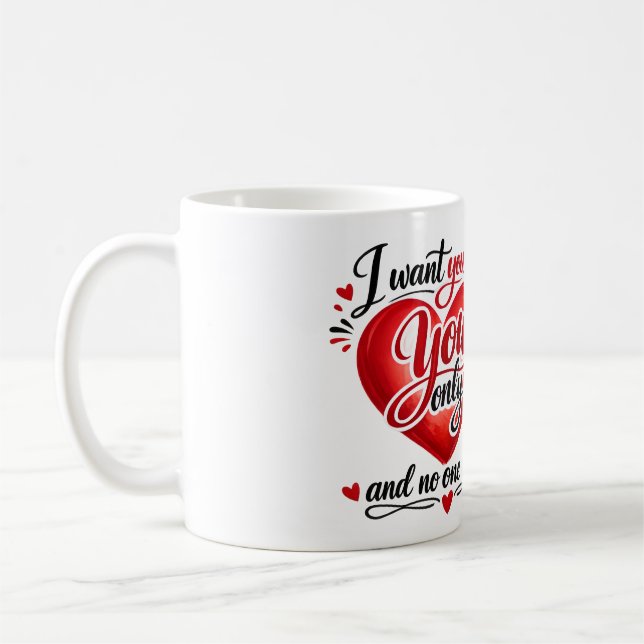 Mug Tu Seulement ❤️ (Gauche)