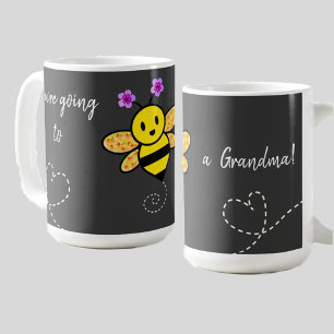 Mug Tu vas être - une grande maman de café