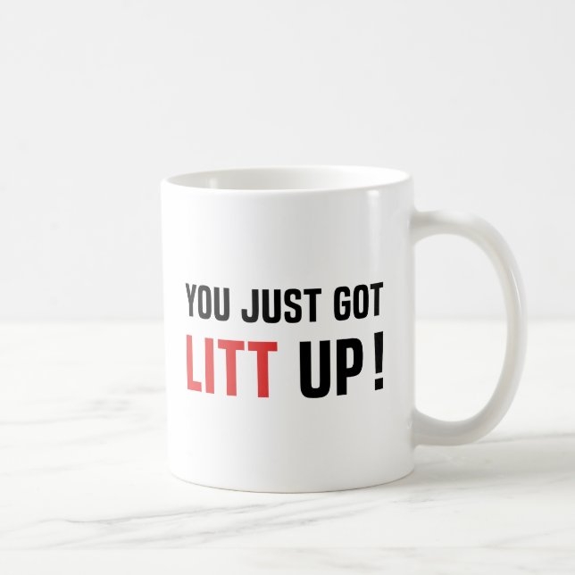 Mug Tu Viens De T'Élever Un Peu (Droite)