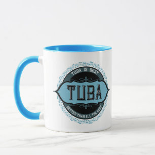 Mug Tuba Music Note Circle