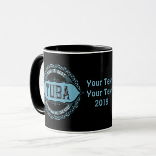 Mug Tuba Music Note Circle