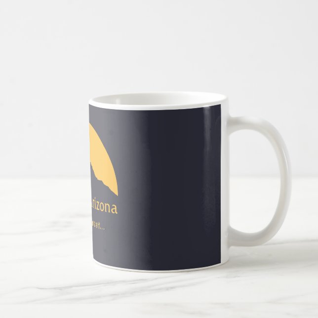 Mug Tucson, Arizona - C'est une chaleur sèche... (Droite)