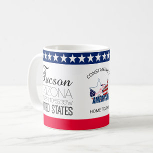 Mug Tucson, Arizona, États-Unis élégant
