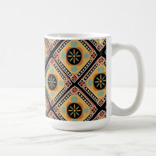 Mug tuiles motifs
