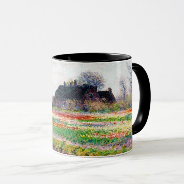 Mug Tulip Fields dans les Pays-Bas, Monet (Devant droit)