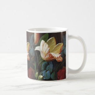 Mug Tulipe de jardin vintage en Fleur, Fleurs victorie
