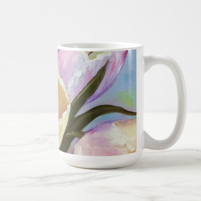 Mug Tulipes dans le pot I (Droite)