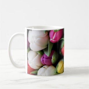Mug Tulipes Fleurs colorées Printemps de Pâques