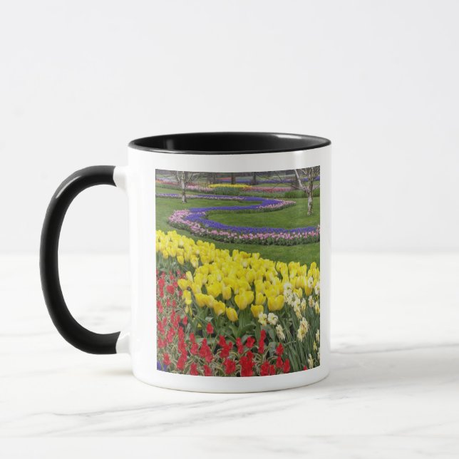 Mug Tulipes, Hyacinthe de raisin et Daffodils, (Gauche)