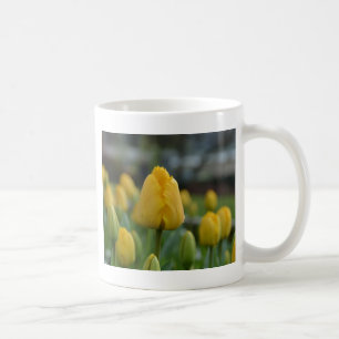 Mug Tulipes jaunes dans le champ
