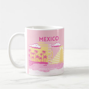 Mug Tulum, Art Voyage, Art Preppy, Rose
