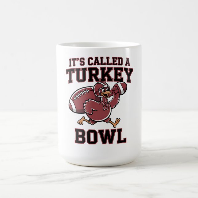 MUG TURKEY BOWL FOOTBALL THANKSGIVING TEE (Centre)