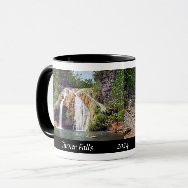 Mug Turner Falls & Collings Castle Oklahoma - Designer (Devant gauche)