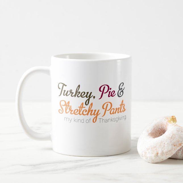 Mug Turquie, tarte & Pantalon Stretchy (Avec donut)
