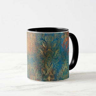 Mug Turquoise Cooper Patina