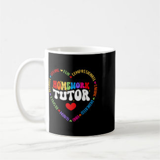 Mug Tuteur pour devoirs Soutien scolaire Professeur Re