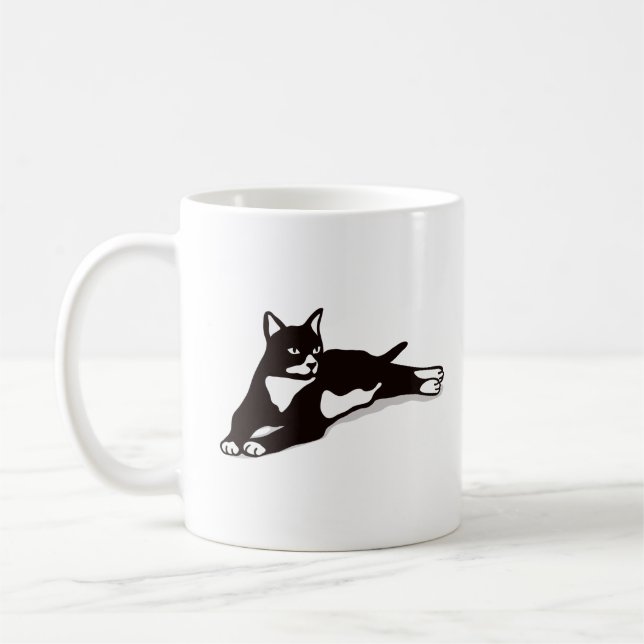 Mug Tuxedo Chat Chat Lady Chat Cadeau Maman Tuxedo Cha (Gauche)