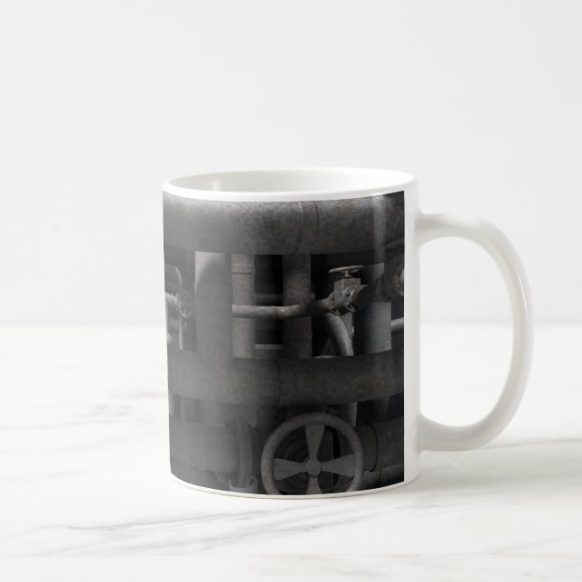 Mug Tuyaux et valves (Droite)