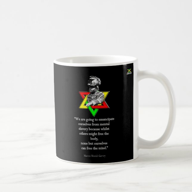 Mug Tweaks Clothing - Marcus Mosiah Garvey Quote - Jam (Droite)