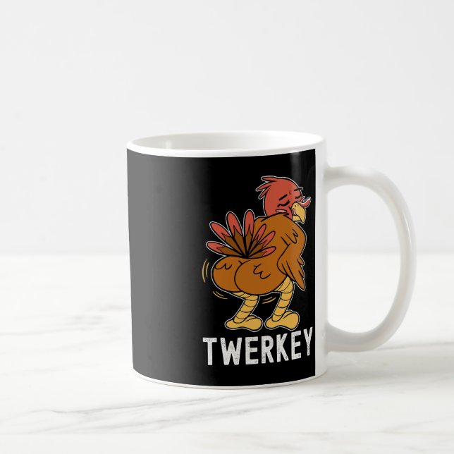 Mug Twerkey Twerkey Turquie Fun Dancing Turquie Thanks (Droite)