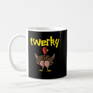 Mug Twerky Turkey Butt Funny Thanksgiving Twerk Dance