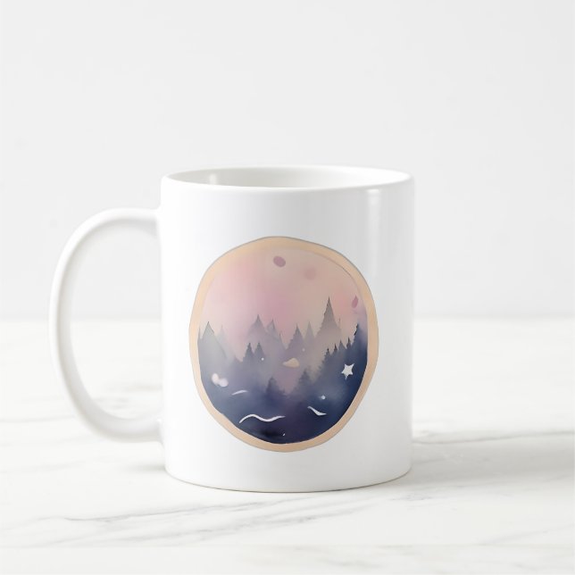 Mug Twilight de forêt mystique (Gauche)