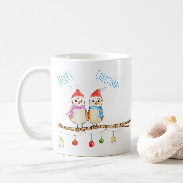 Mug Two Little Birds  (Avec donut)