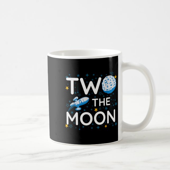 Mug Two The Moon 2nd Planets Lover Birthday Space Rock (Droite)