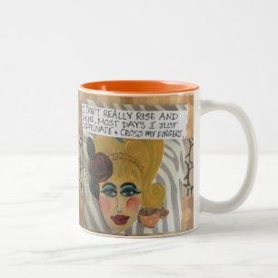 MUG- Two-Tone COFFEE MUG