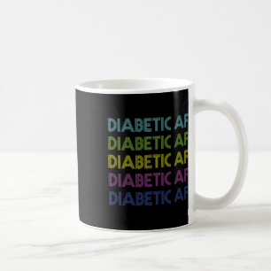 Mug Type 1 Sensibilisation au diabète Diabétique Af Fu