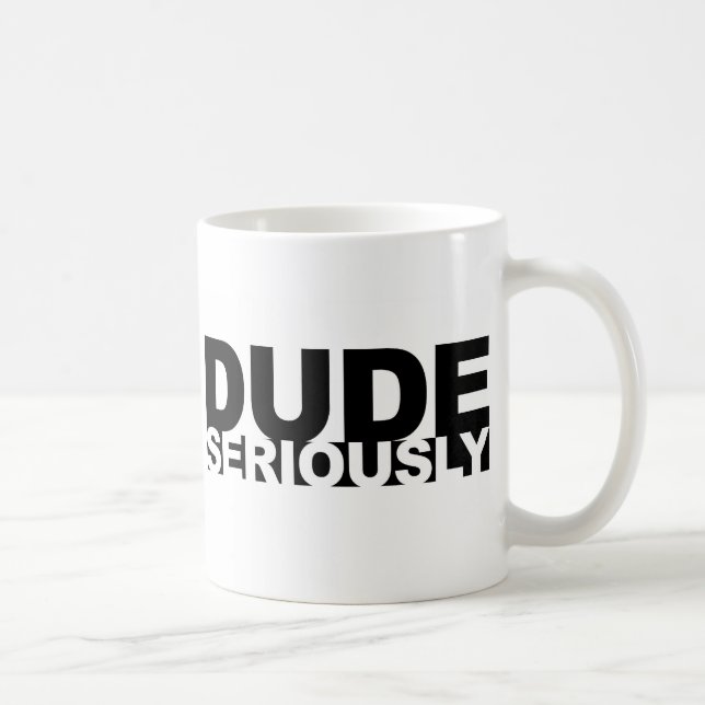 Mug type sérieusement (Droite)