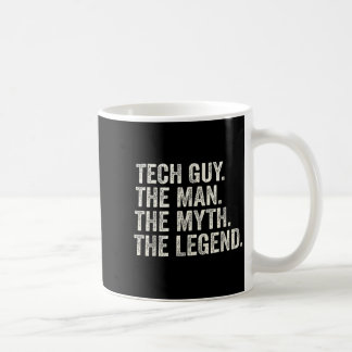 Mug Type tech l'homme le mythe la légende drôle de sou