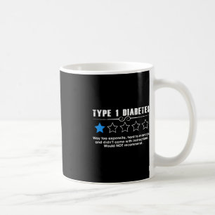 Mug Type Un Diabète Une étoile Cote T1D Sensibilisatio