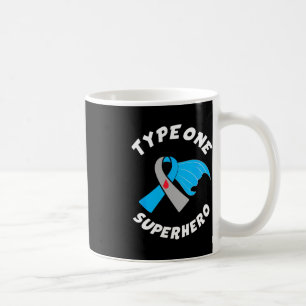 Mug Type Un Superhéros Type 1 Sensibilisation au diabè