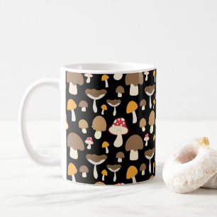 Mug Types de champignons Fungi Cueillette Mycologie My