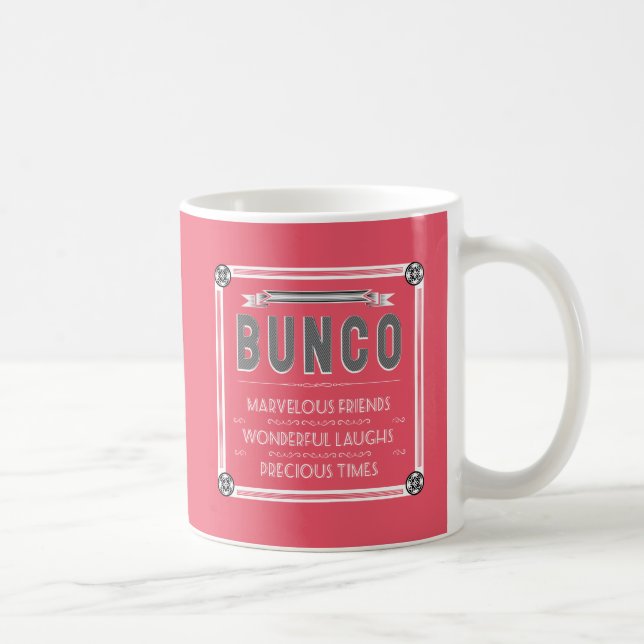 Mug Typographie de cru de Bunco (Droite)