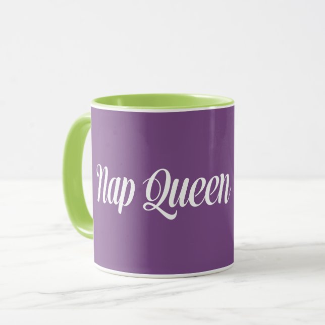 Mug Typographie de la reine Nap (Devant gauche)
