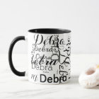 Typographie de nom personnalisée