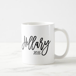 Mug Typographie de pinceau - Hillary 2016