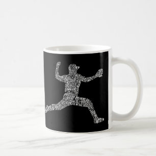 Mug Typographie du baseball